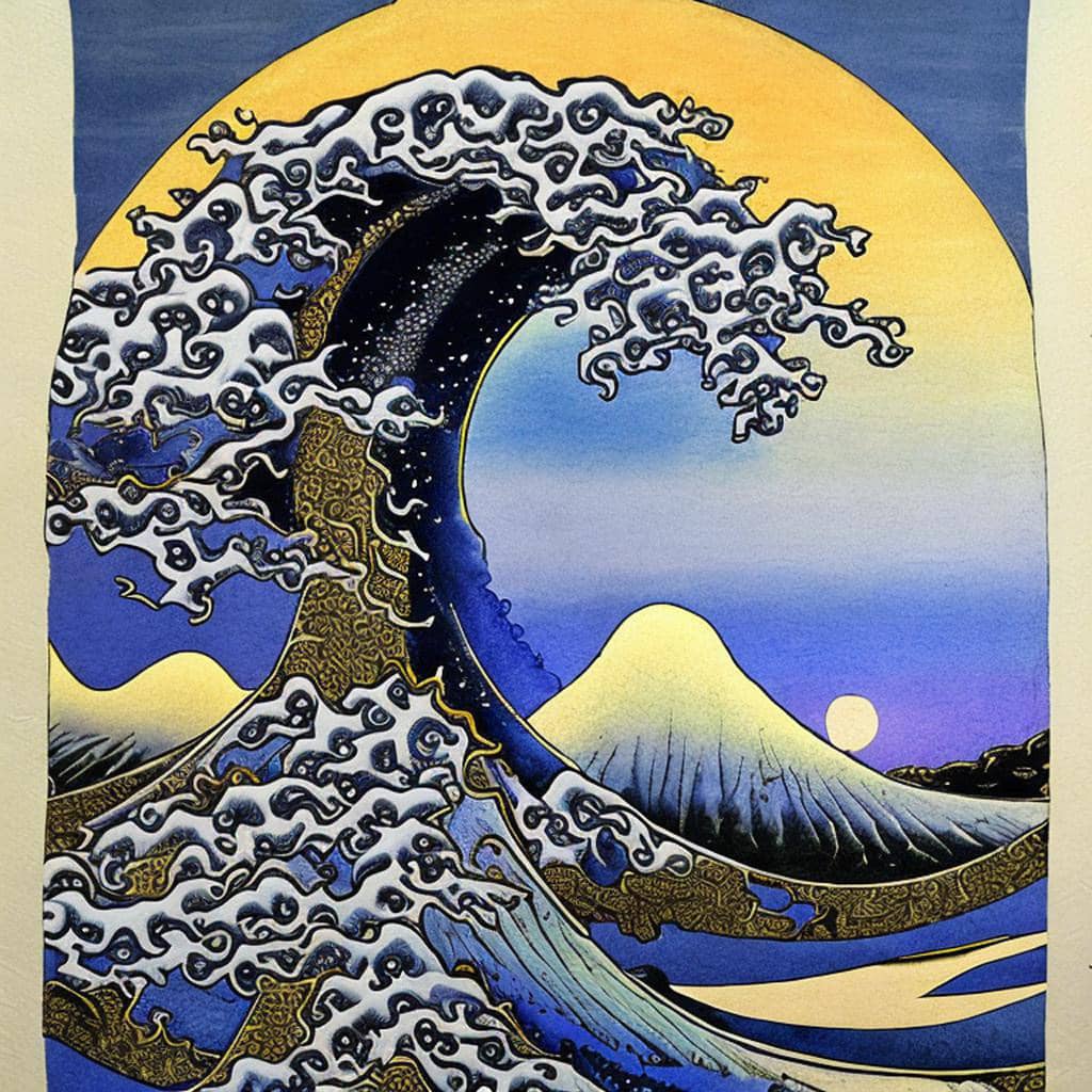 Ai Art Gallery Hokusai Aitrot