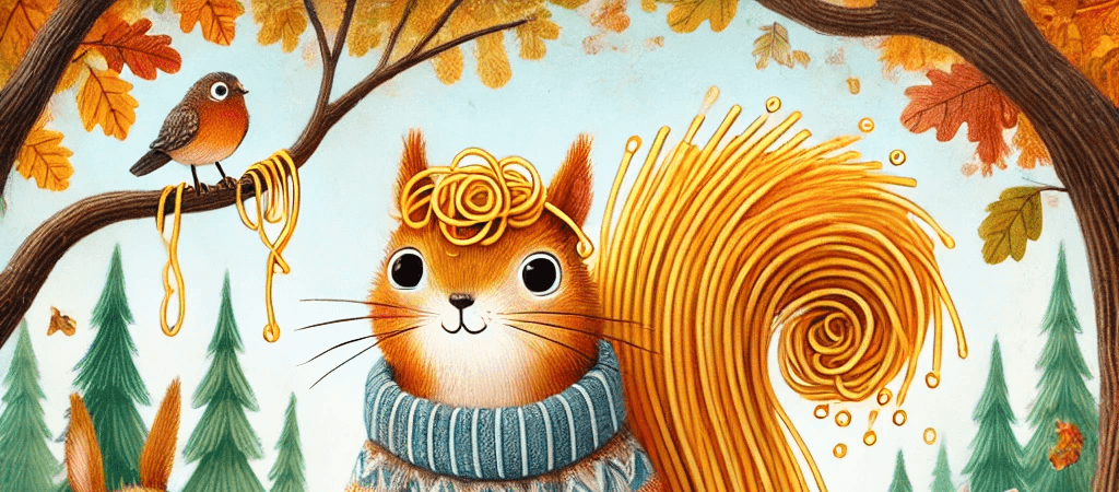 Sammy and the spaghetti sweater