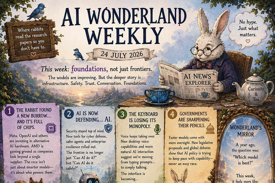 AI Wonderland Weekly 24 July 2026