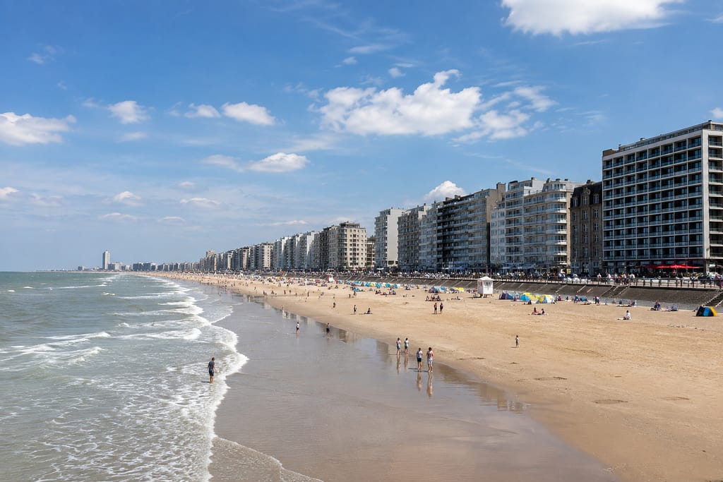 de tram en de belgische kust de belgische kustlijn