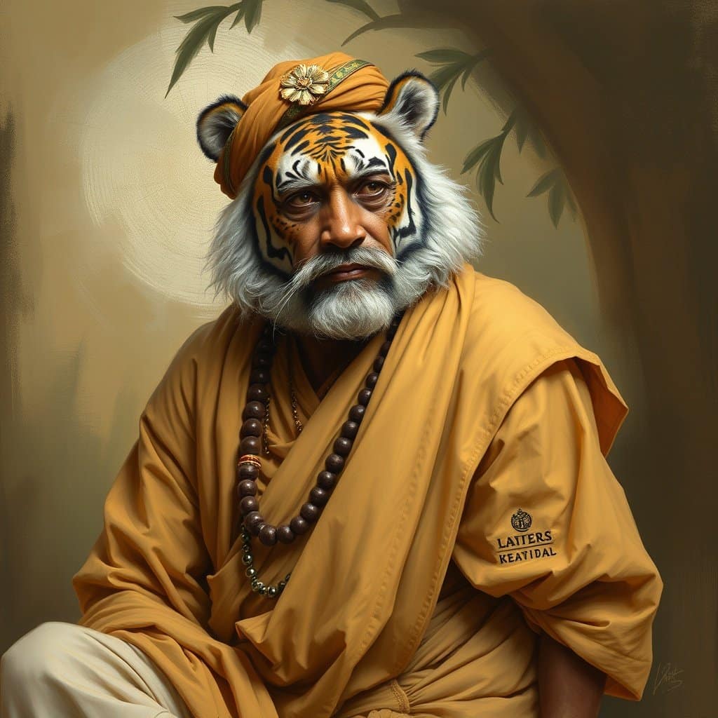 The tiger swami