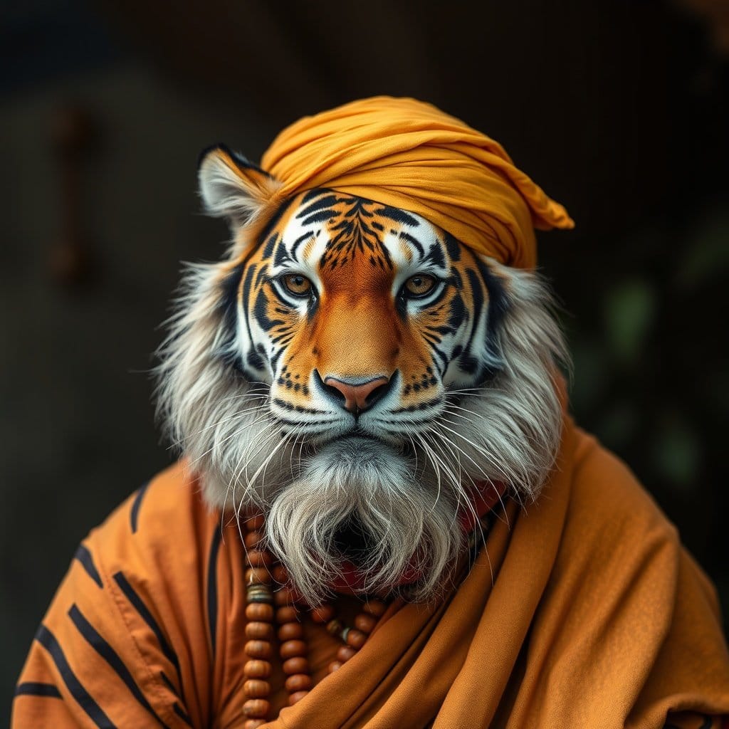 The tiger swami