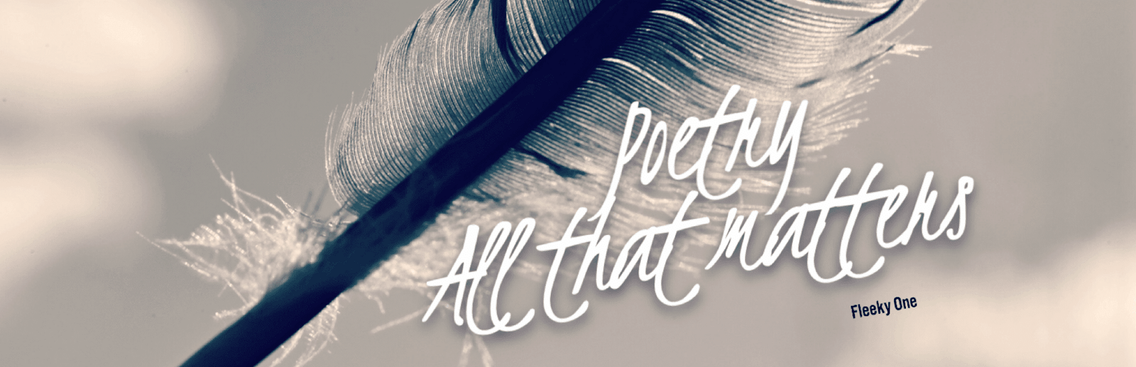 Poetry all that matters