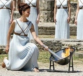 The olympic flame