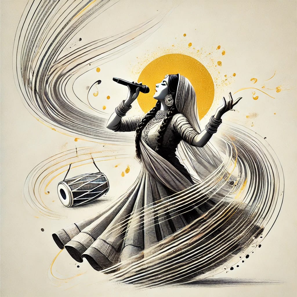 A Smashing illustration concept for Punjab Folk 14 A Smashing illustration concept for Punjab Folk