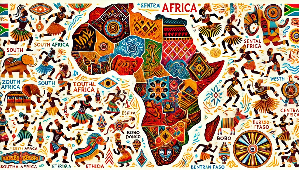 Traditional Dances from Africa 2 Traditional dances from north, east, south, west and central africa