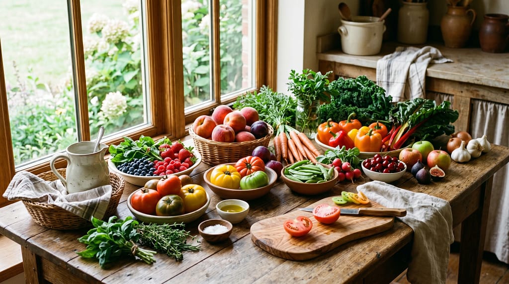 Seasonal Cooking & Using Fresh Ingredients Year-Round Seasonal Cooking & Using Fresh Ingredients Year-Round