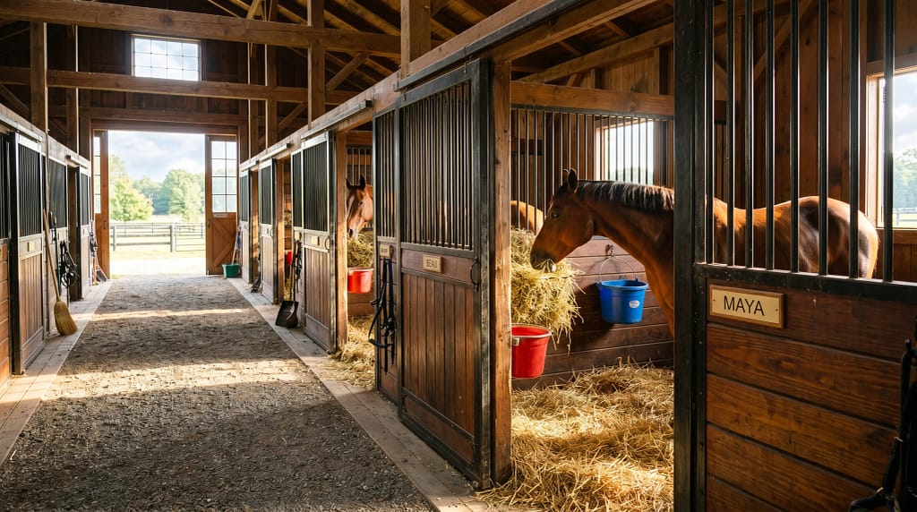 Morning Stable Routine Checklist For Horse Caretaking