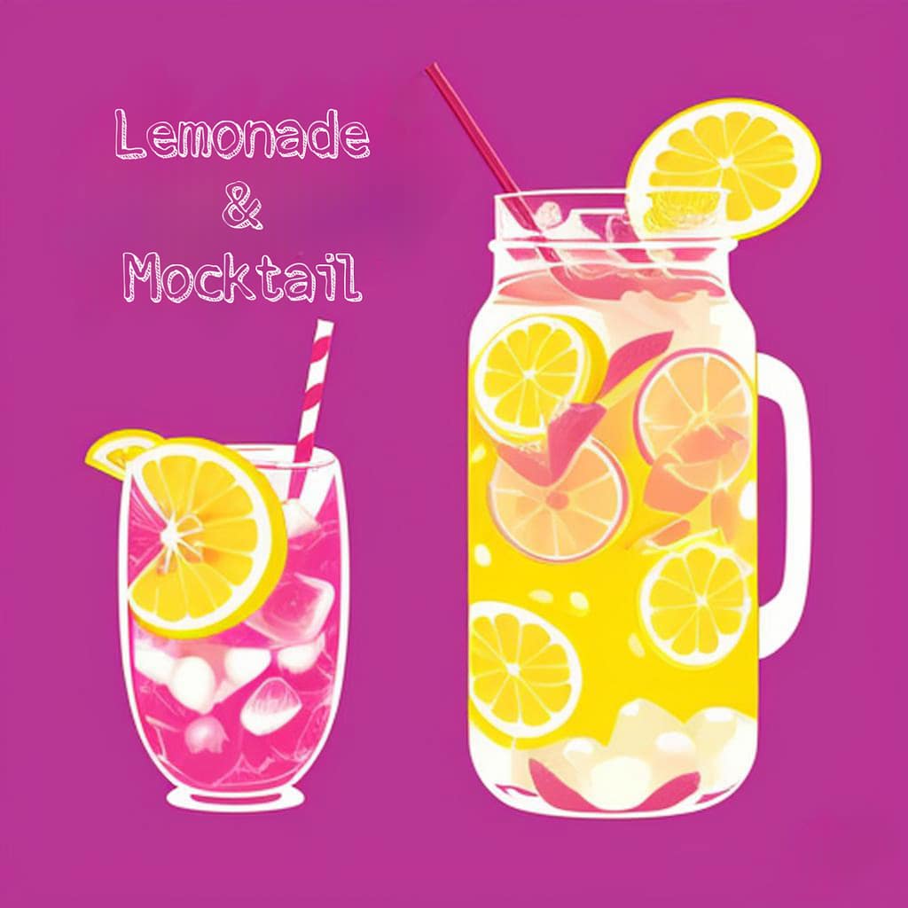 Lemonade and mocktail What is the difference between lemonade and mocktail. The main difference between lemonade and a mocktail lies in the presence or absence of alcohol.