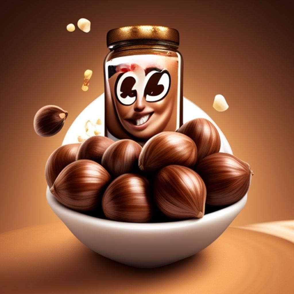 Hazelnuts Nutella Hazelnuts, the Nutella Magic. The nutty chronicles. Recipe for Hazelnut Chocolate Spread
