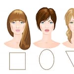 The shape of your face The shape of your face