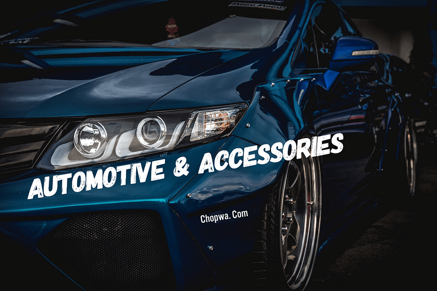 Automotive and accessories Automotive and accessories. All you need for cars and drivers to have a safe trip and pleasant journey. Have a look.