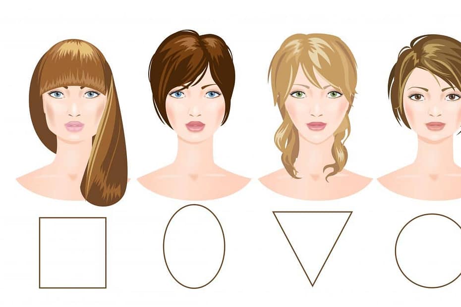 The shape of your face The shape of your face