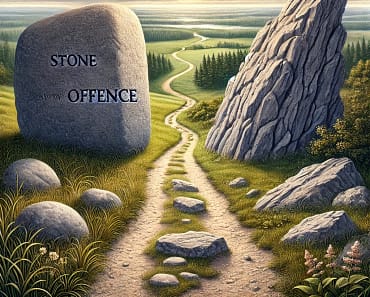 The stone of offense and the rock of stumbling