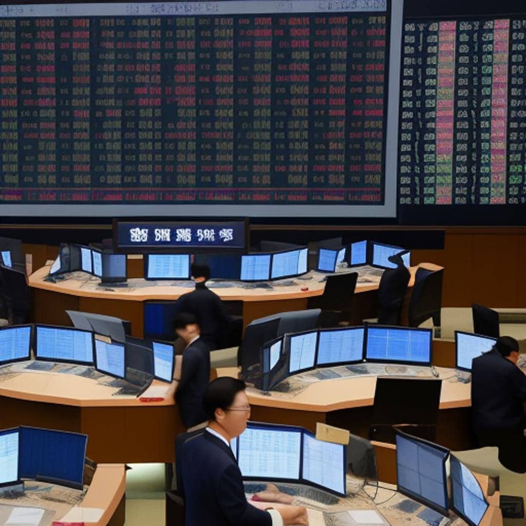 De Beroemde Aandelenbeurs In China: Shanghai Stock Exchange