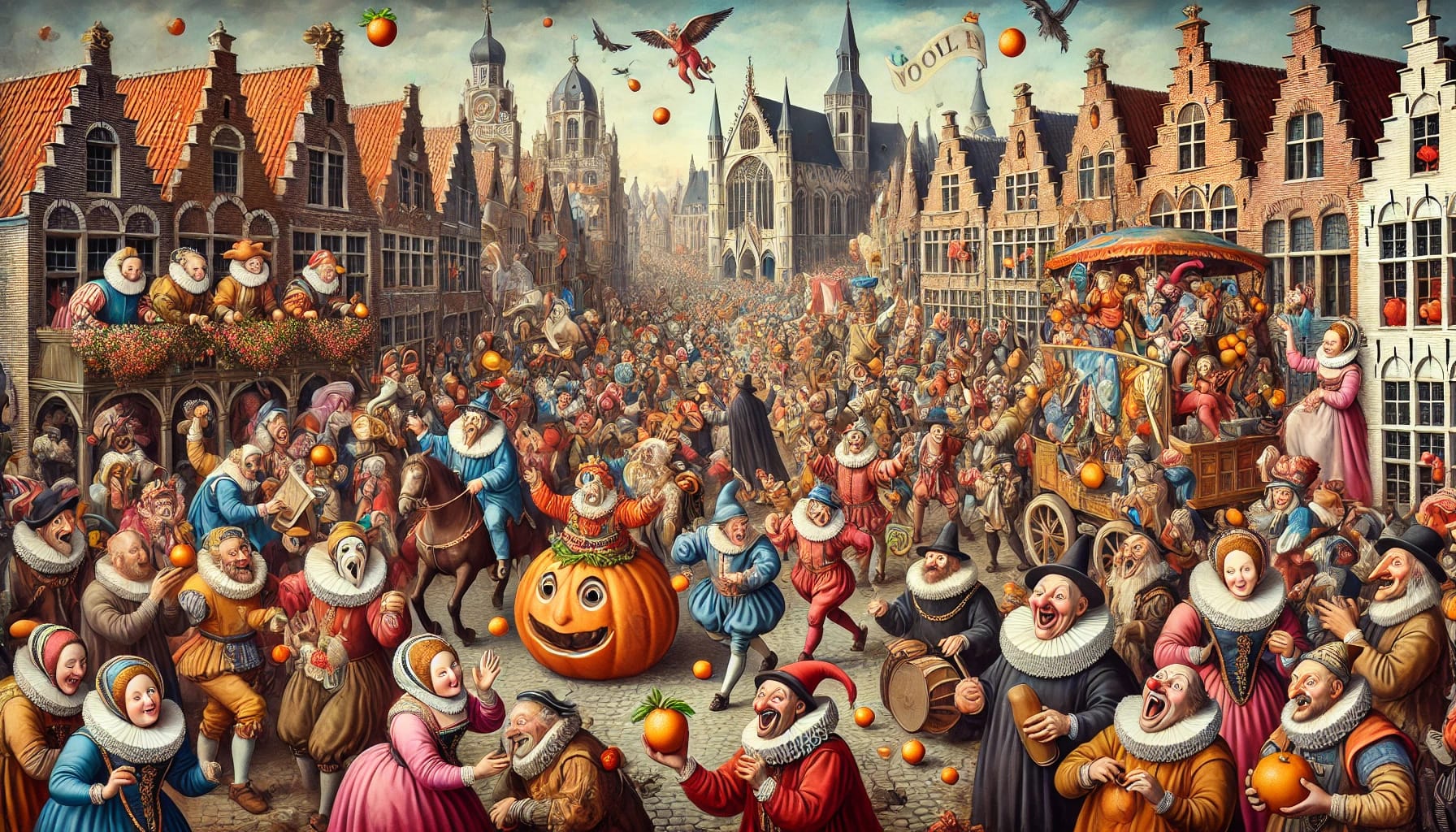 Oorsprong Van Carnavalstoeten In Vlaanderen
