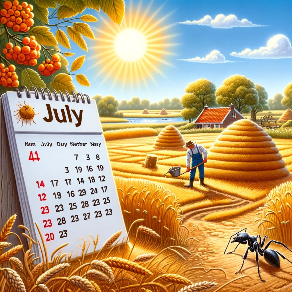 Weerspreuken Voor De Maand Juli 2 Weerspreuken Voor De Maand Juli
