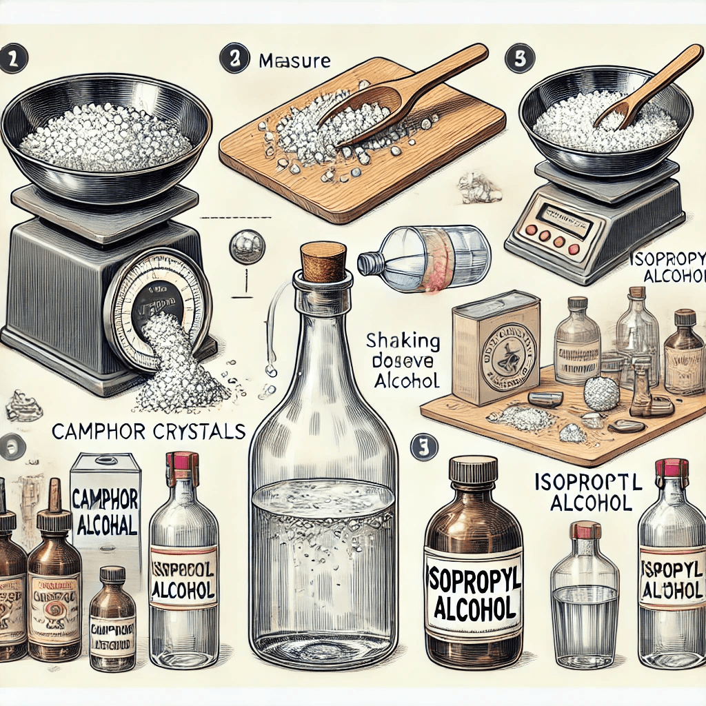 Recept Voor Zelfgemaakte Kamferalcohol 2 Recept Voor Zelfgemaakte Kamferalcohol