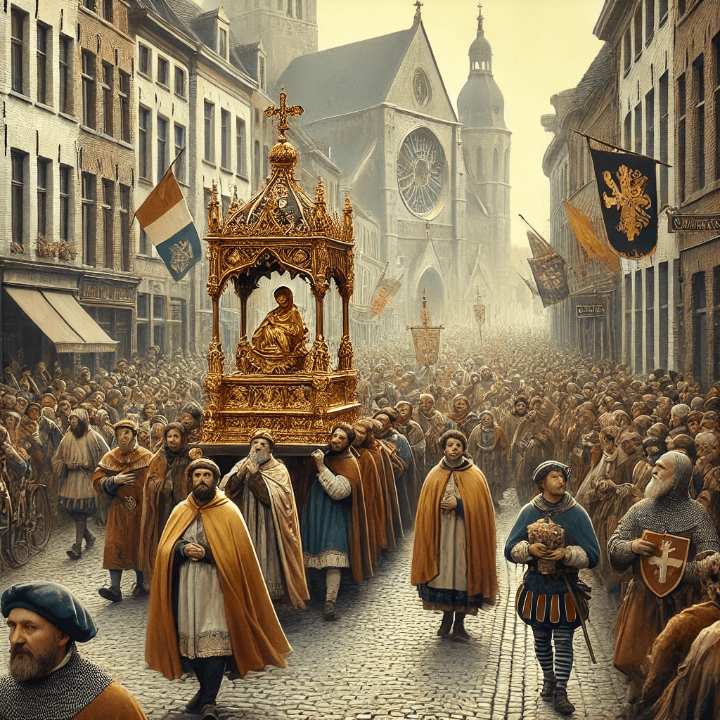 Lier, Sint Gummarus, De Kerk En De Processie 5 Lier, Sint Gummarus, De Kerk En De Processie