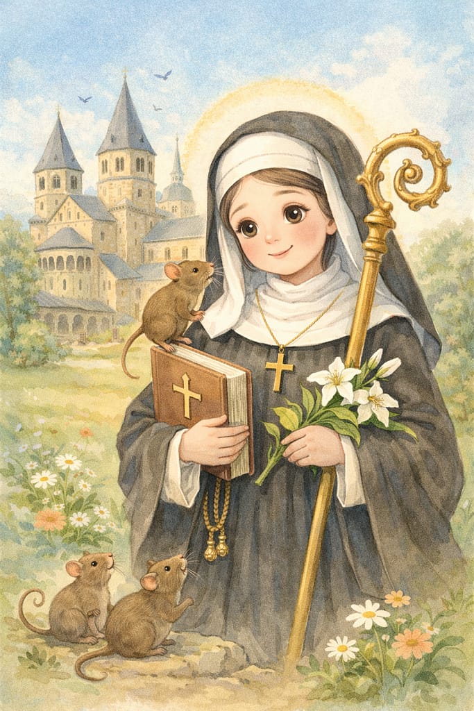 Heilige Geertrui Van Nijvel (Gertrude Van Nivelles) 4 Heilige Geertrui Van Nijvel (Gertrude Van Nivelles)