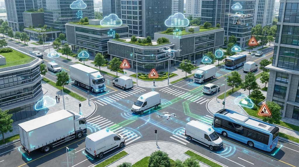 AI In Fleet Management Enhances Efficiency And Safety