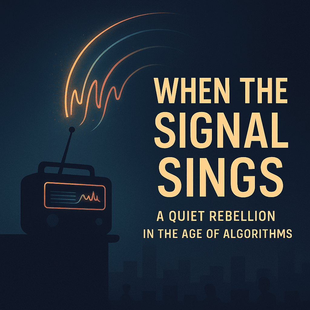 When the Signal Sings 14 When the Signal Sings
– A quiet rebellion in the age of algorithms