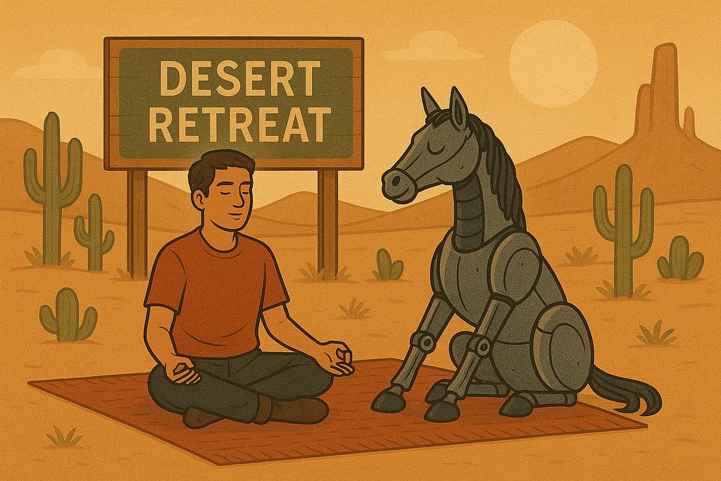 C.H.A.R.L.E.S. Goes on a Silent Retreat 8 C.H.A.R.L.E.S. Goes on a Silent Retreat