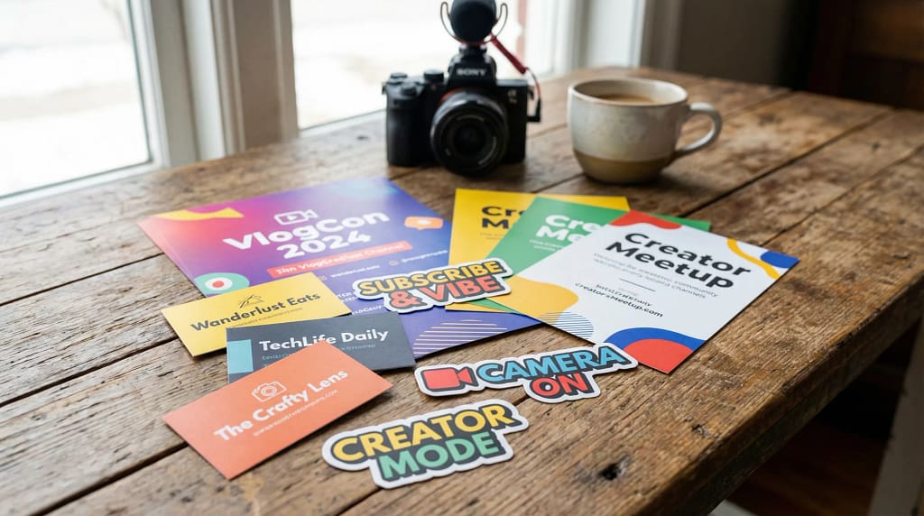 Promote Your Vlogging Channel Offline 10 Promote Your Vlogging Channel Offline