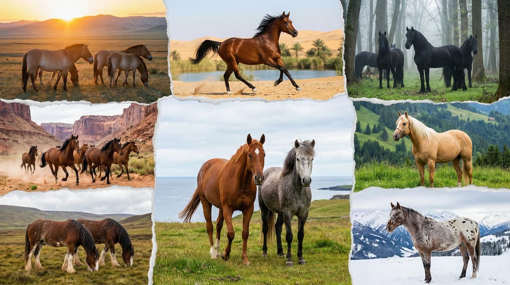The Evolution Of Horse Breeds Over The Centuries