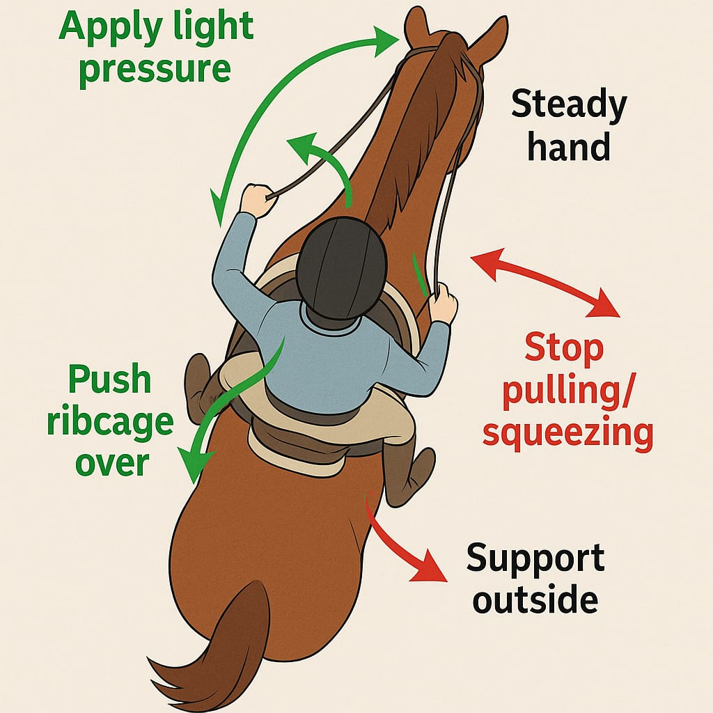 Motivating Horse Turns