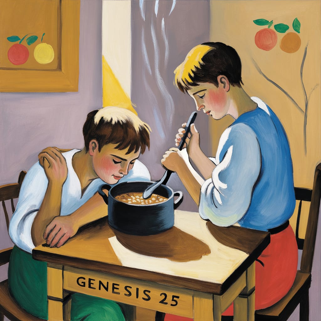 De Linzensoep Van Esau 2 De Linzensoep Van Esau