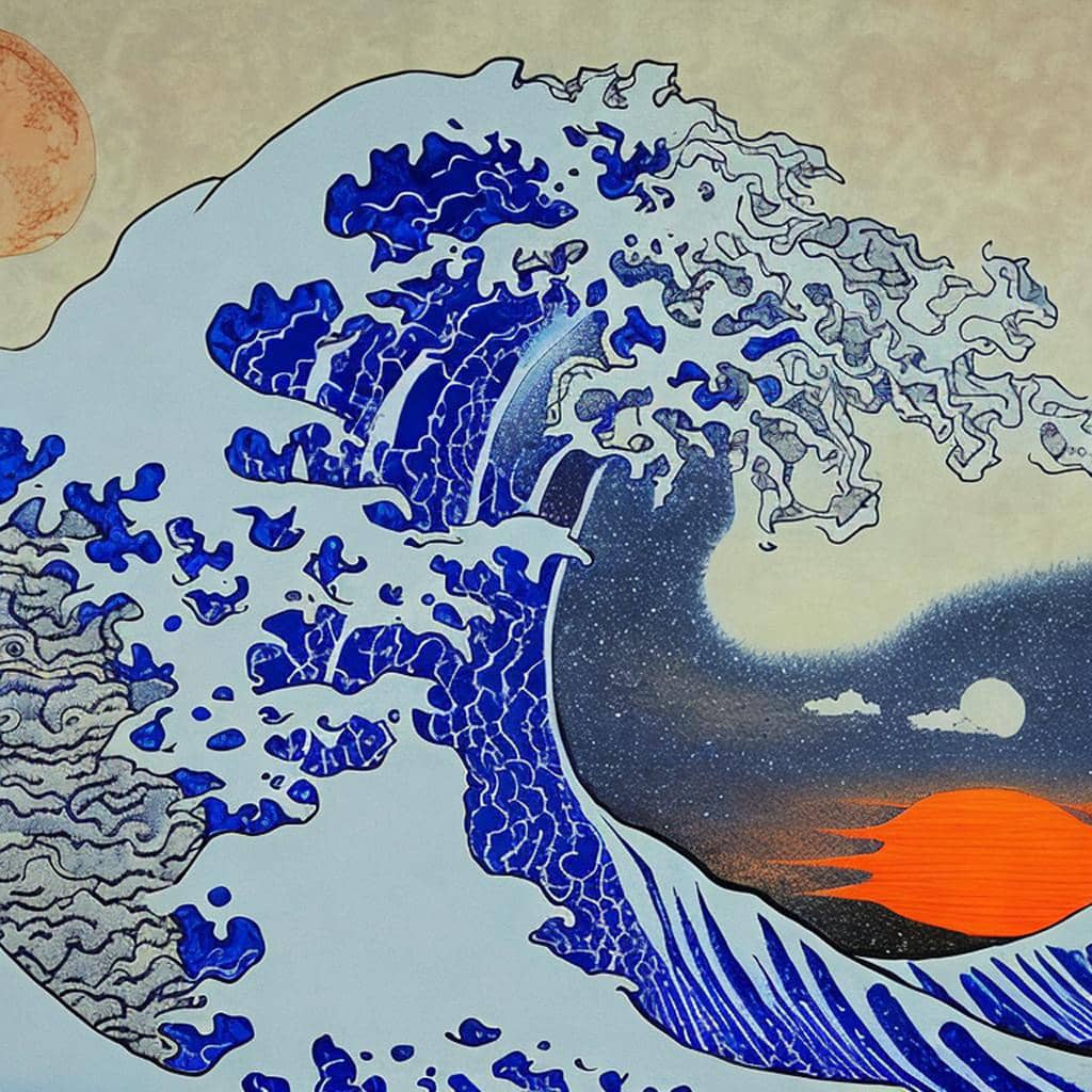 AI Art Gallery Hokusai