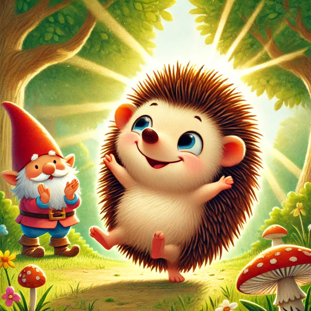 Puffle the Puffy Hedgehog