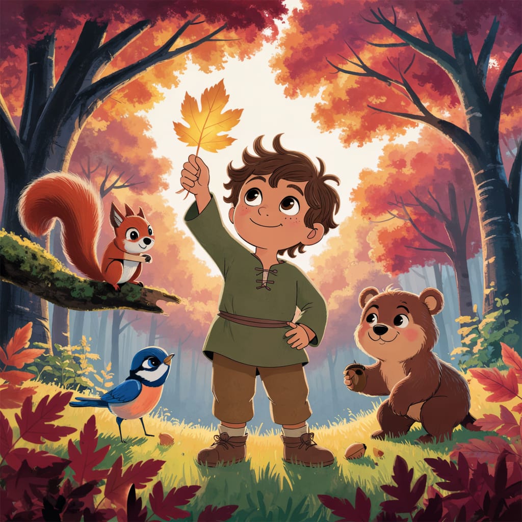 Twinkle Pete and the First Leaf of Autumn