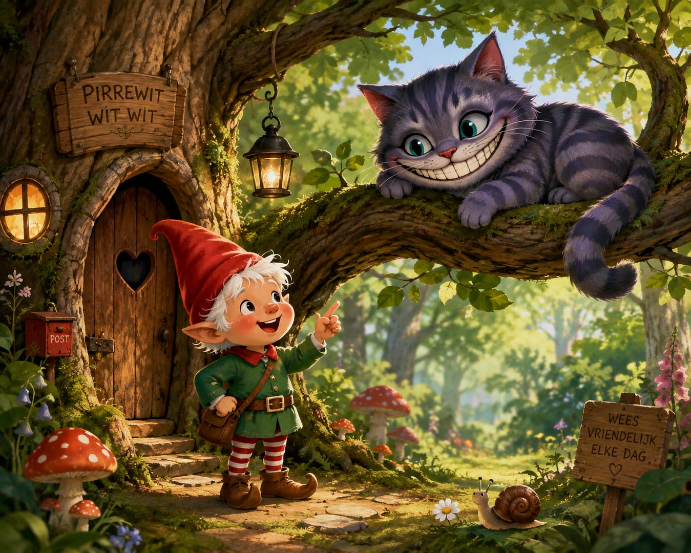 Pirrewitje and the Cat with the Big Smile