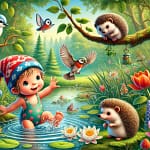 A swimming adventure