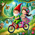Twinkle Pete and the tandem bike
