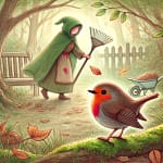 Happy little robin 