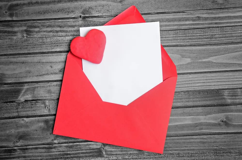 Chinese new year gifts, a red envelope filled with best wishes for health, prosperity and well being.