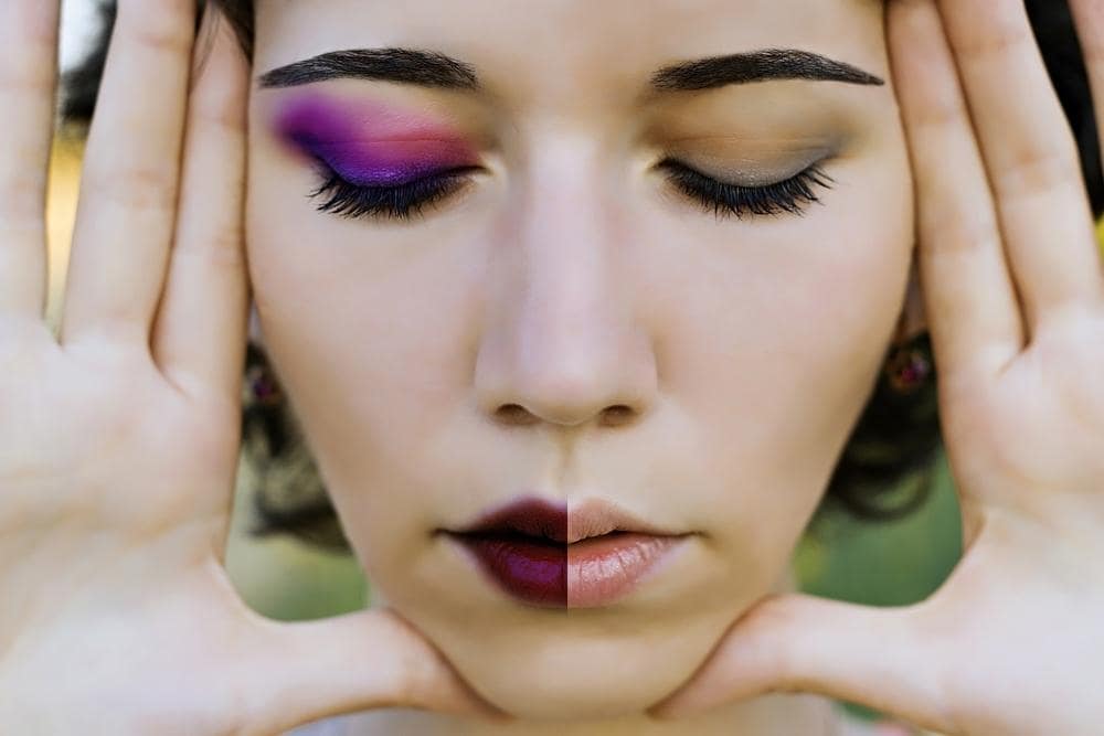 Evening makeup Evening make-up is different from day time since the light dimms and is mostly artificial.