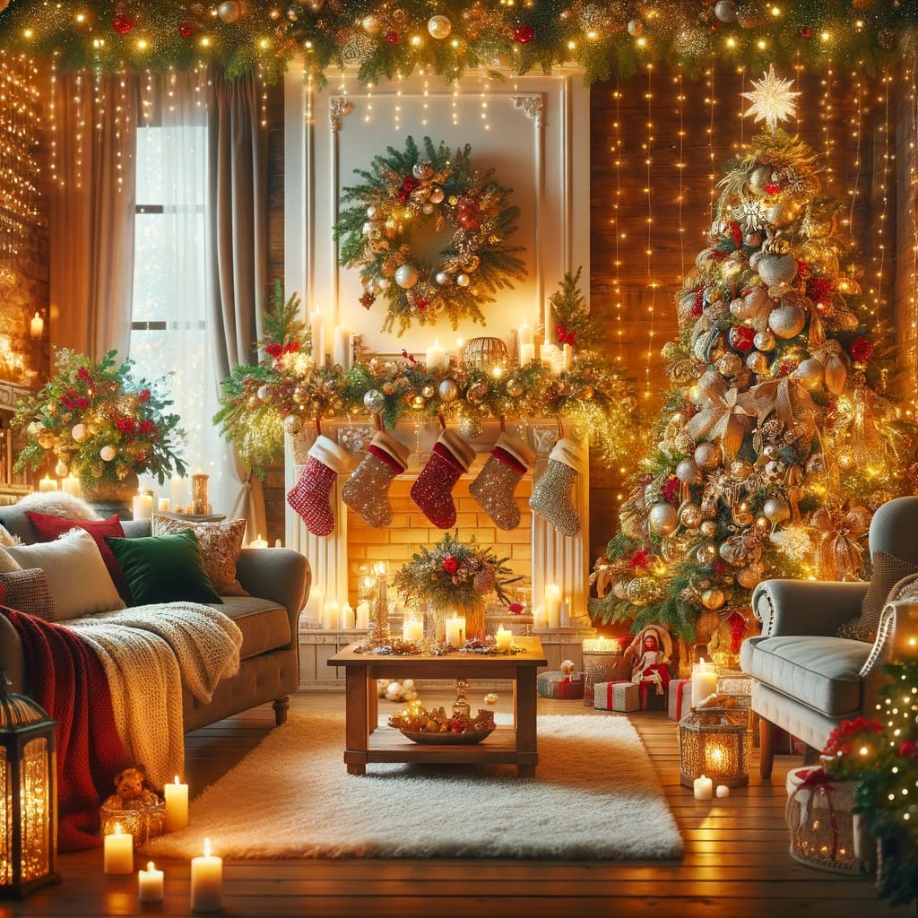 A festive home for the season!