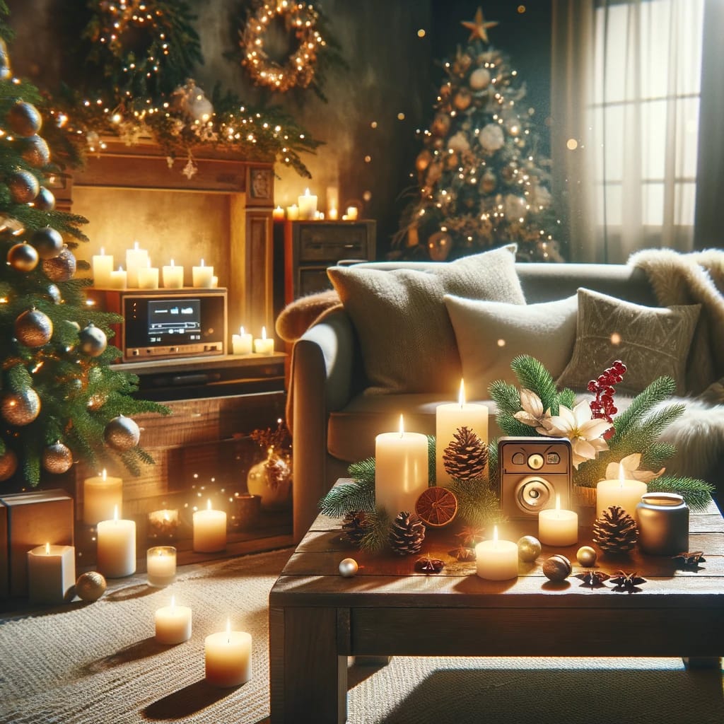 A festive home for the season