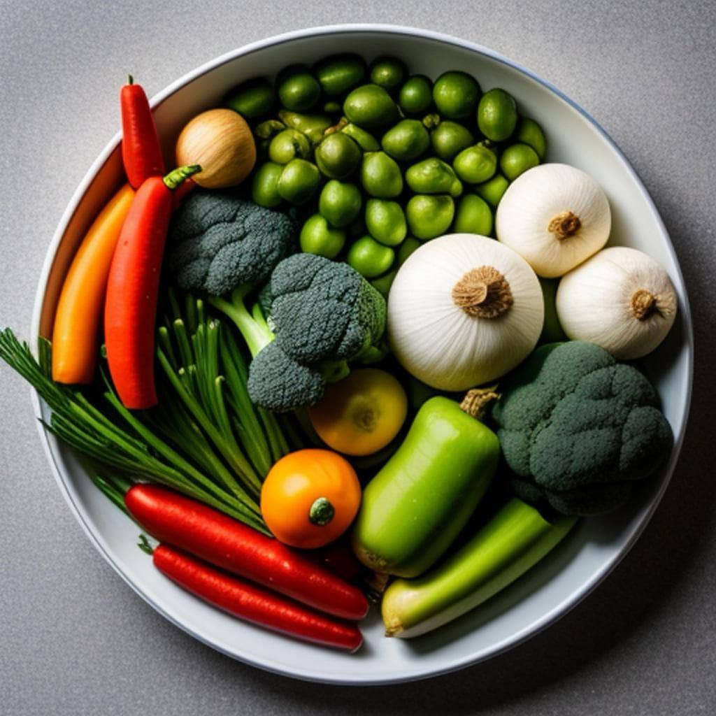 Typical European winter vegetables