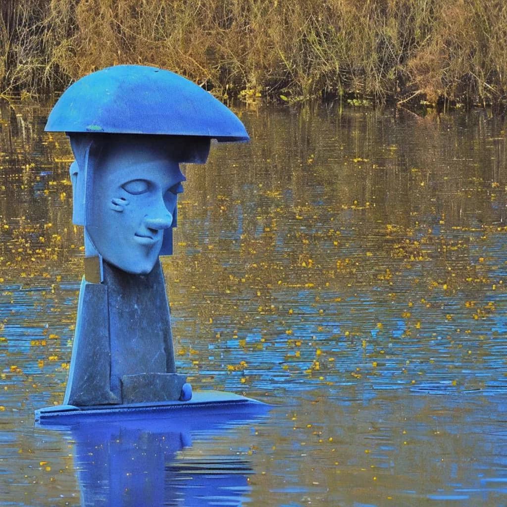 Closed my eyes. The lake of gold. The friends of old. The blue boy. A stornto behold