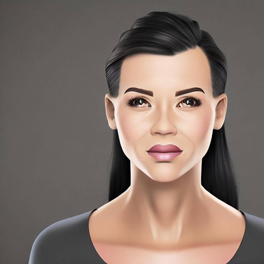 Types of human Necks and necklines Types of human Necks: short, long, thick, thin, tilted, muscular, double chin. Shop tip and an awesome video on necklines