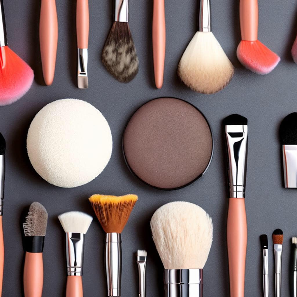 Makeup Brushes and Tools. Types, material, cleaning, sponge or puff, tweezers and eyelash curlers