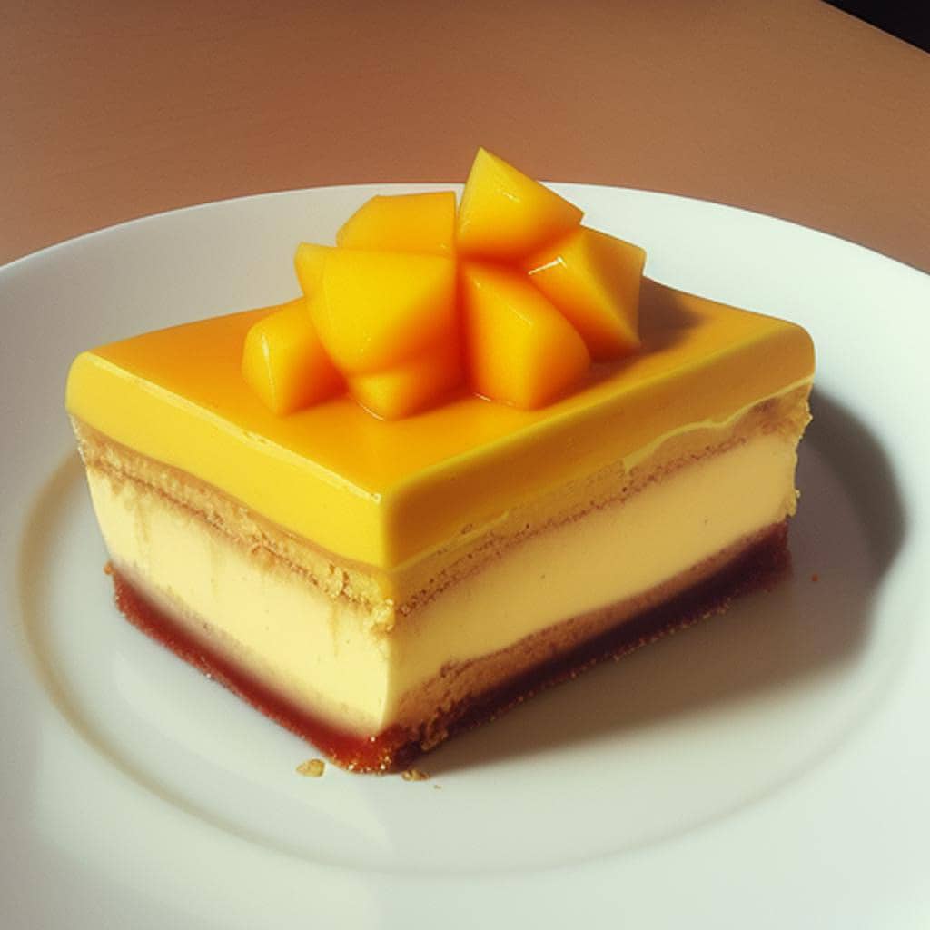 Is Mango Float a variation of  Mango Cheesecake.