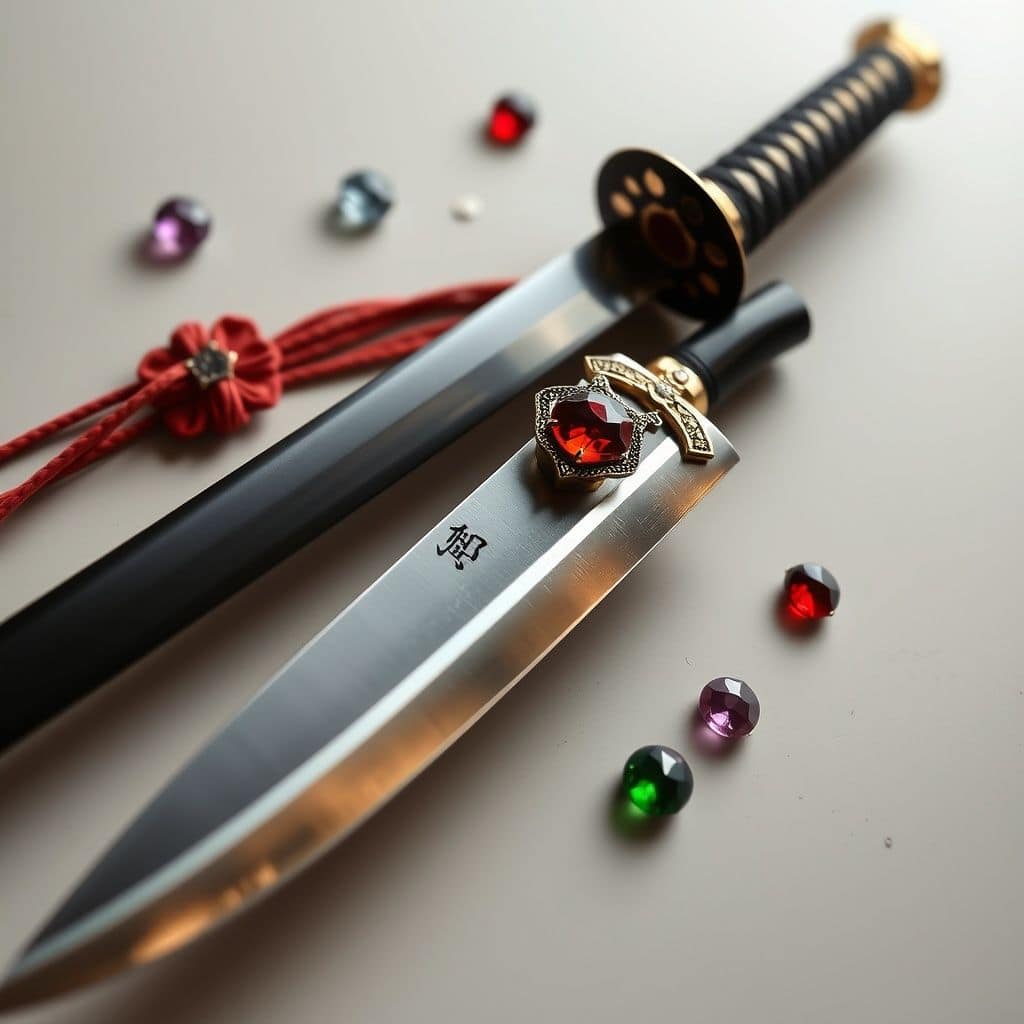 Japanese Samurai swords, knifes and gemstones Japanese samurai swords, knifes and gemstones