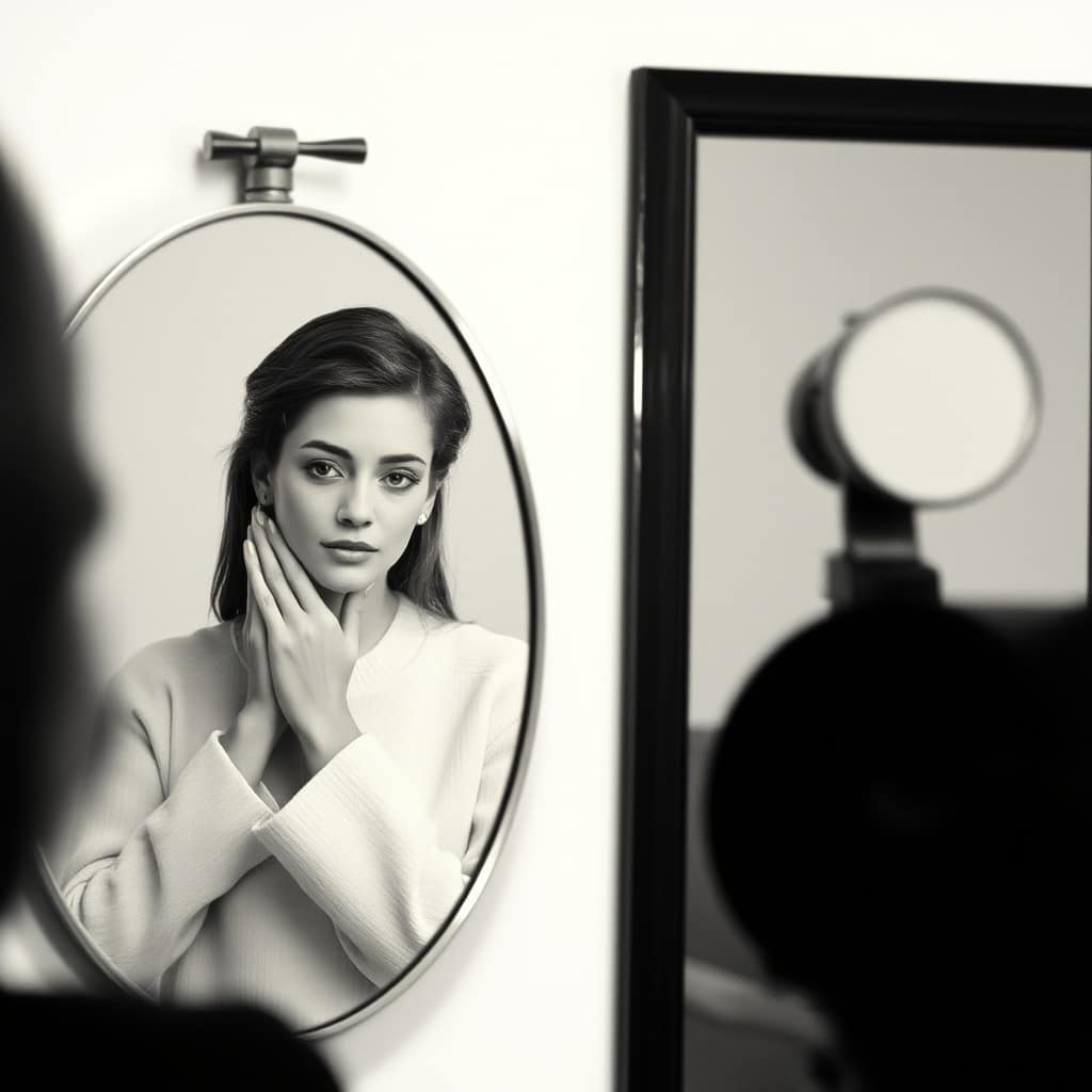 Strange Reflections in the mirror Reflections in the mirror