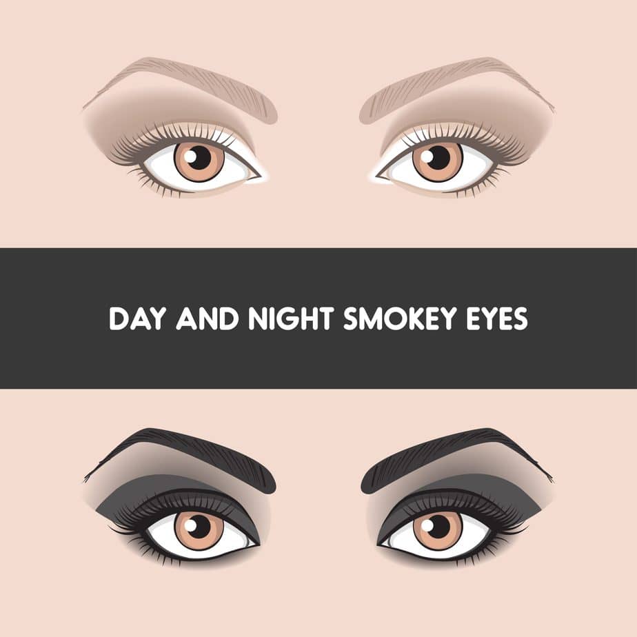 Almond eyey make-up, day and night smokey eyes. Some tips and hints. Know your brows
